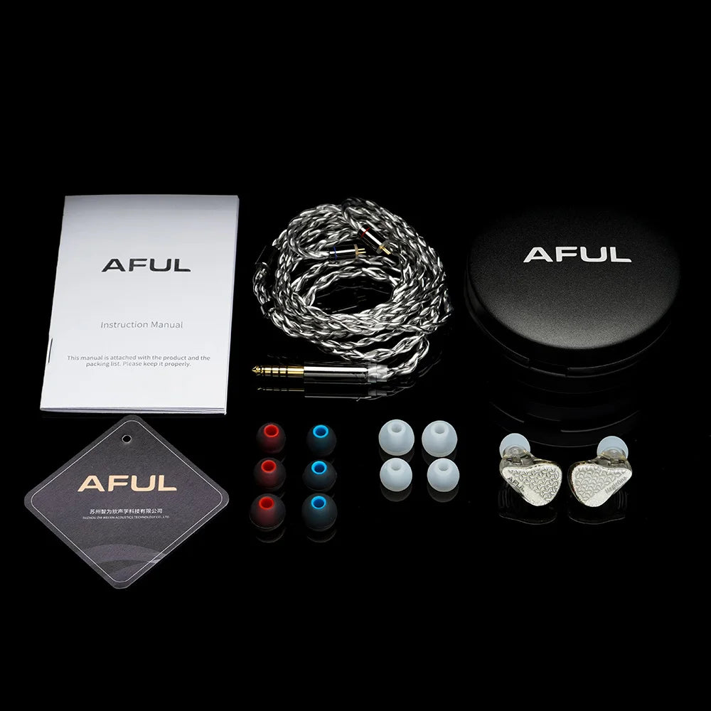 MagicOne Single BA Driver in-Ear Monitors, 1BA IEMs Balanced Armature Earphones with SE-Math Acoustic Technology