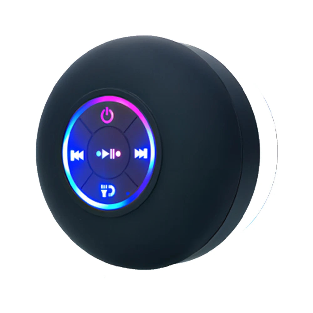 Bluetooth Speaker LED IPX4 Waterproof Loudspeaker Mini Stereo Sound Box