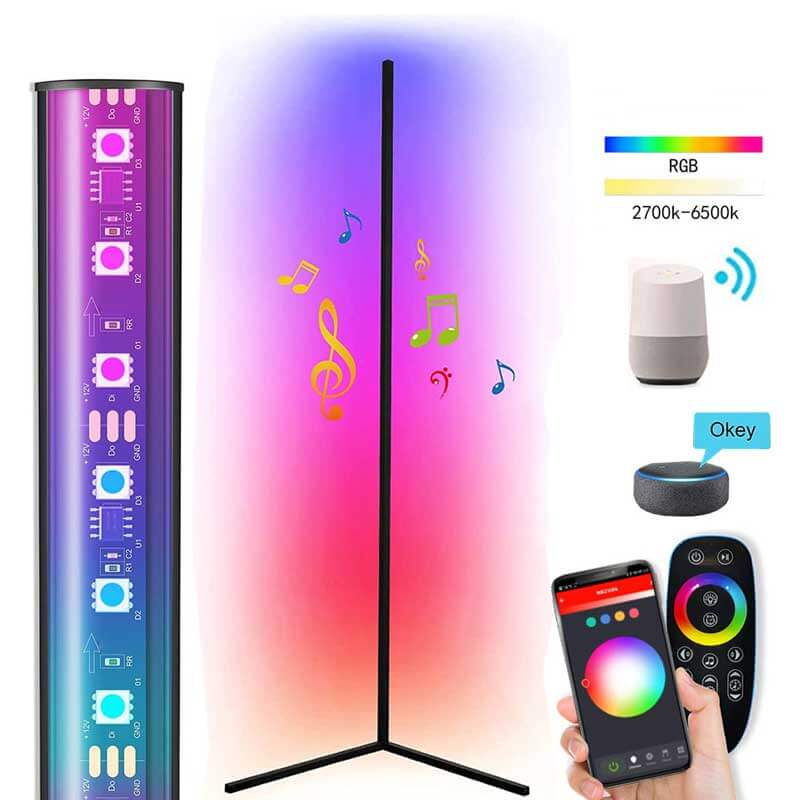 Lampadaire LED Lampadaire Lampes sur pied