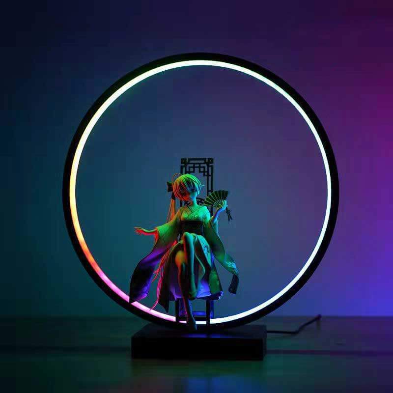 LED Smart APP Steuerung RGB Runde Nachtlichter