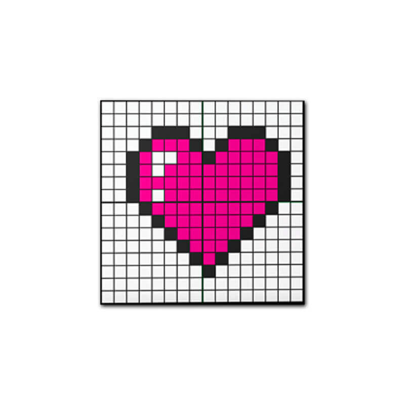 LED Pixel Art Display 32x32-Smart Alarm Clock RGB Pixel Matrix Panel