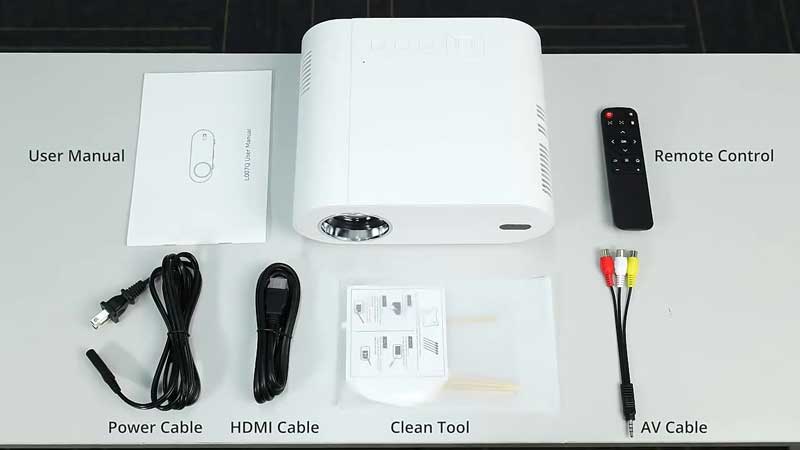 Manual Focus Projector 1080P