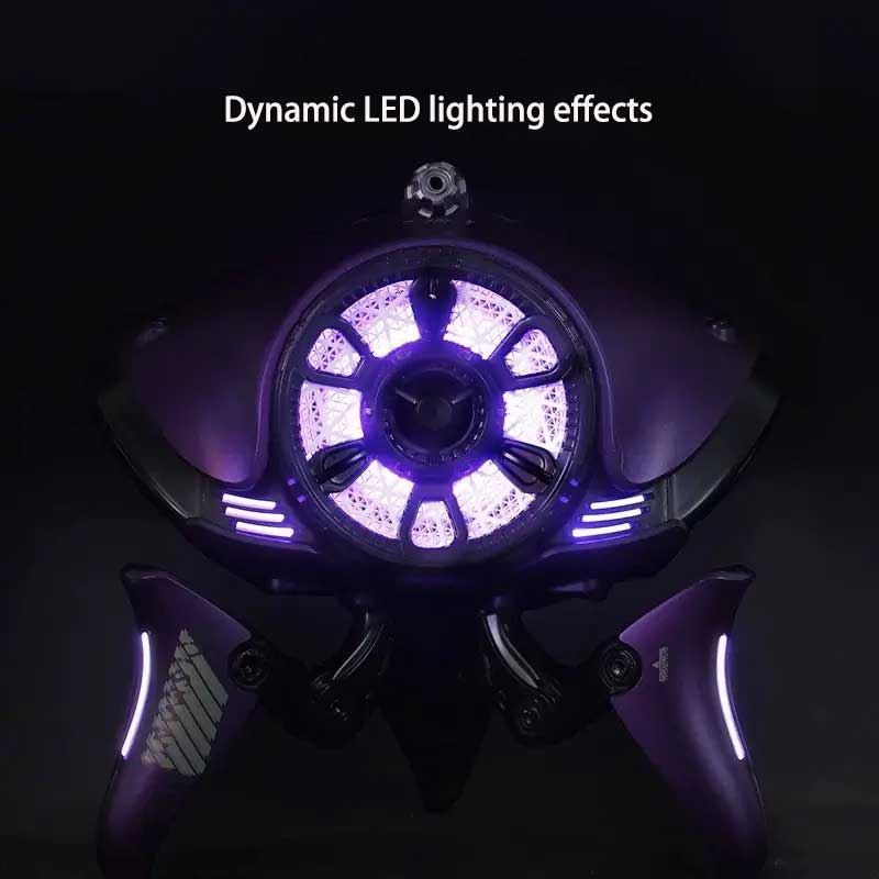 Robot lumineux LED Haut-parleur Bluetooth Subwoofer Stéréo Surround
