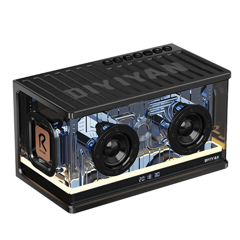 Bluetooth Ultra Heavy Bass 40W RGB Mechanical Cyber Light Industrial Style Bluetooth 5.0