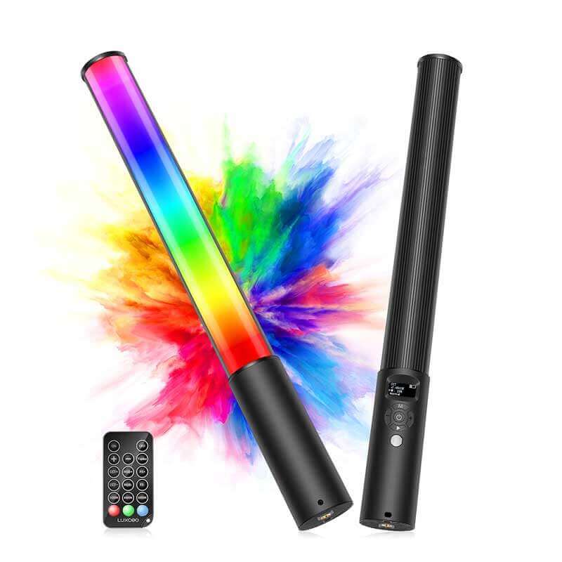 P400 Fotografischer Fülllichtstab 3600 Farben RGB Fernbedienung LED Fülllicht