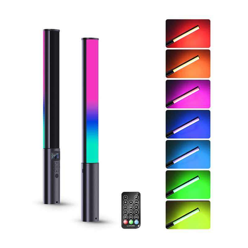 P400 Fotografischer Fülllichtstab 3600 Farben RGB Fernbedienung LED Fülllicht