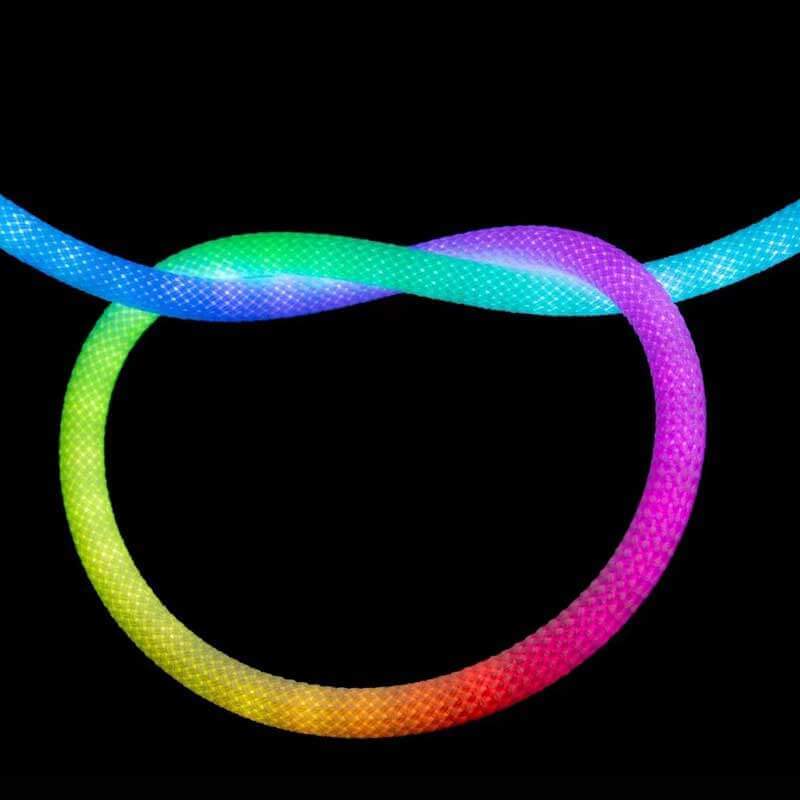 RGB-Lichtstreifen mit netzartigem adressierbarem Neon