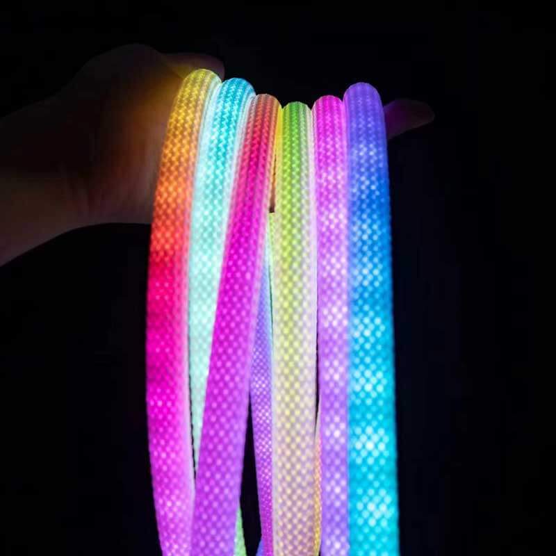 RGB-Lichtstreifen mit netzartigem adressierbarem Neon