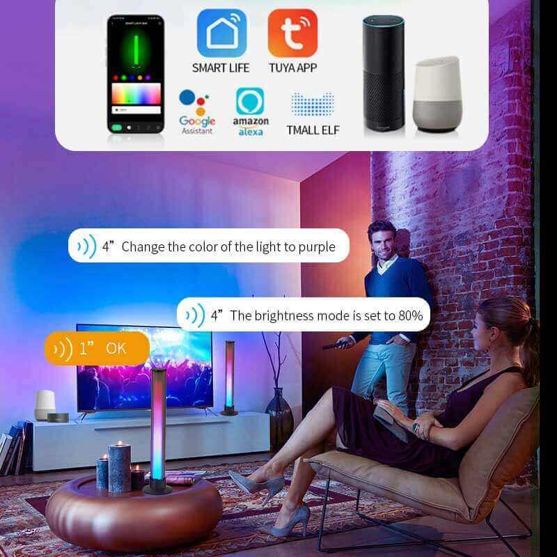RGB Sound Controlled Rhythm Light &APP