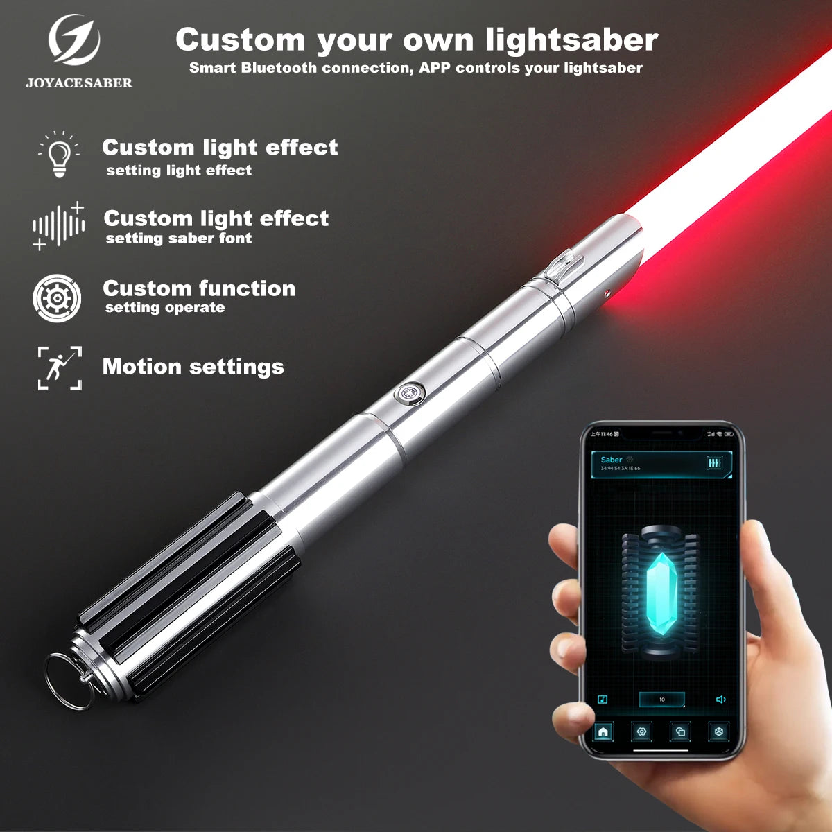 Lightsaber Pixel Jedi Light Saber Xenopixel Laser Sword Neopixel Heavy Dueling Infinite Color Changing Sensitive Smooth Swing