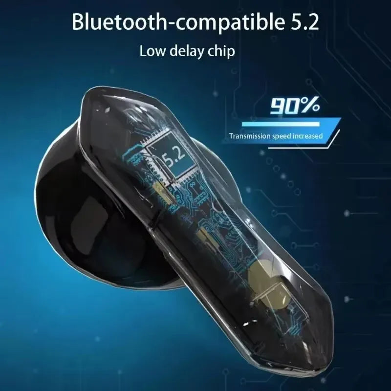 X16 Low Latency Wireless Bluetooth Earphones HIFI Earphones Gaming High Quality Long Endurance Music Outdoor Sports Earphones