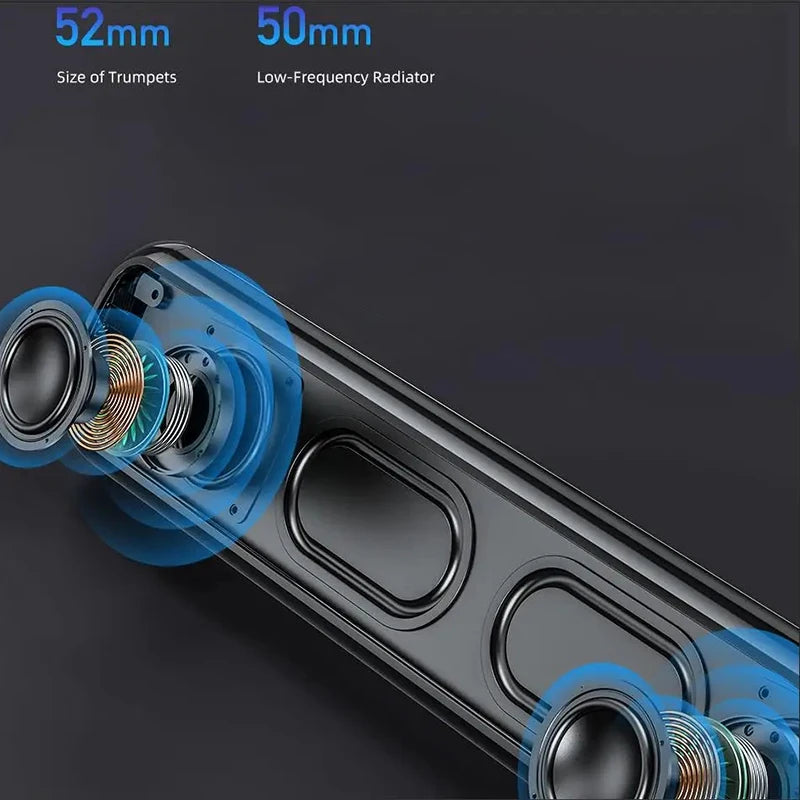 Wireless Bluetooth Gaming speaker Stereo support TF card AUX
