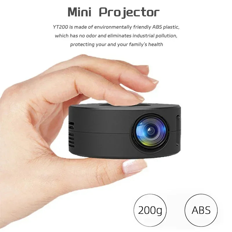 Smart Projector LED HD TV Video Projetor for 4K 1500 Lumens Android Same Screen Home Cinema Outdoor Portable Projetor