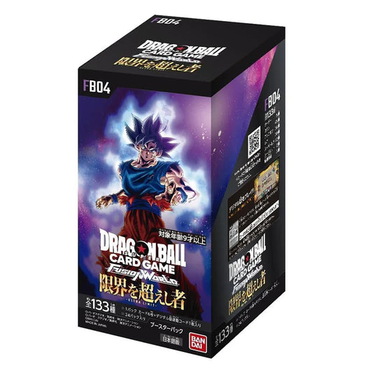 BANDAI Dragon Ball Super Card Game Fusion World Ultra Limit Booster Box FB04 Collection card