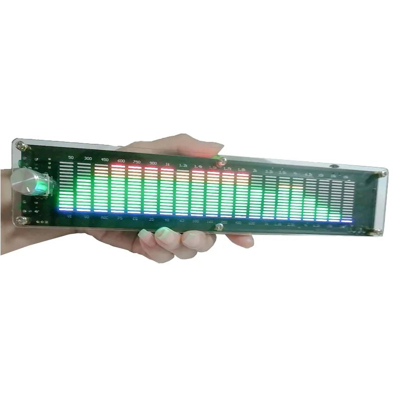 DSP equalizer EQ Pickup Rhythm Music Spectrum LED Audio Level Indicator Amplifier VU Meter for Car Light Atmosphere Lamps