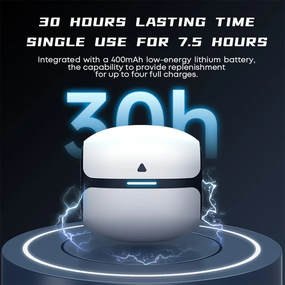 TWS Wireless Earpods Bluetooth 5.3 Wireless Earphones Dual Mode for Game Music