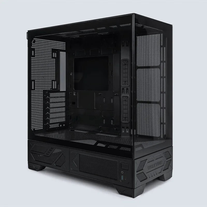 LITE White ATX Game PC Desktop Case Supports 360° Water Cooling