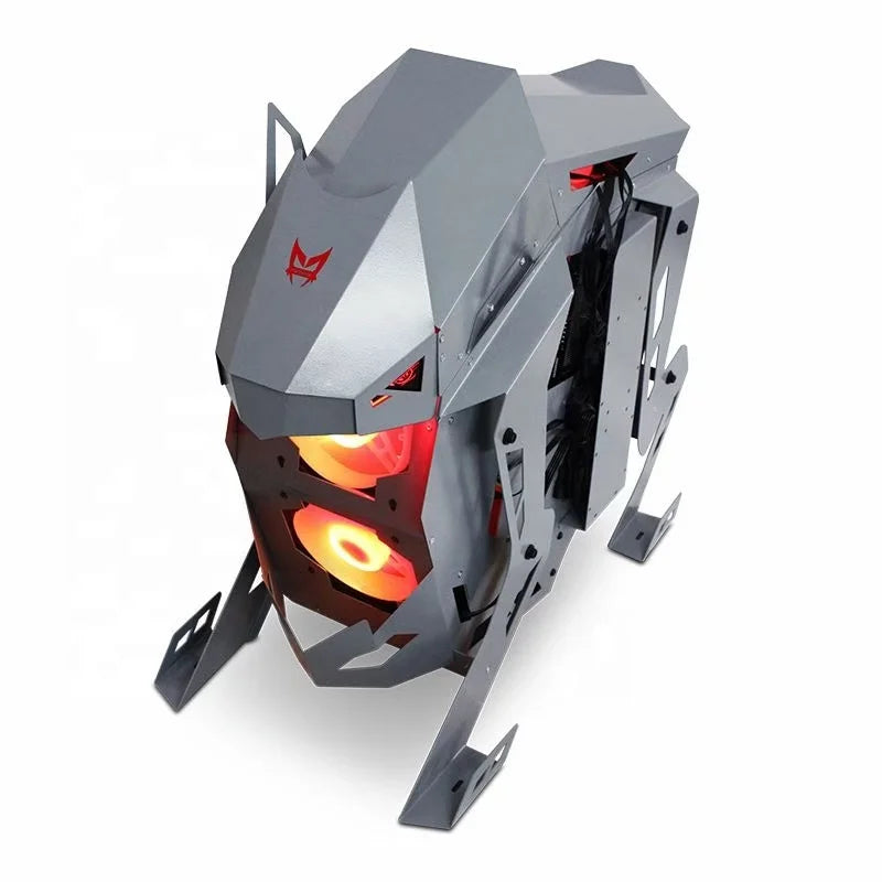 Full Tower PC Case Gaming for ATX M-ATX Computer Case Gamer PC Cabinet Unusual Design Gaming Computer Case