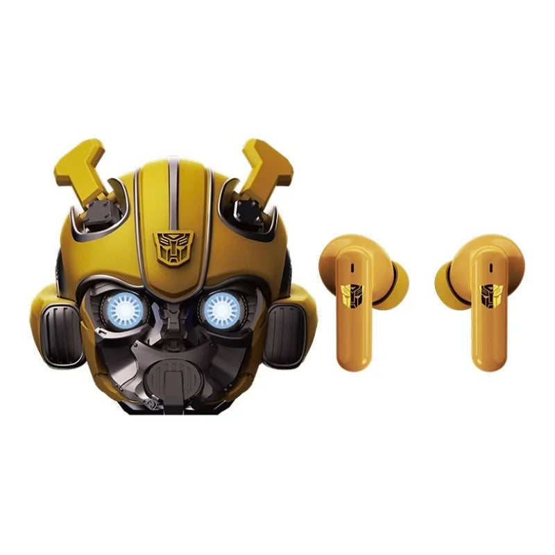 H1 High-Quality Bluetooth Earphone Cool Bumblebee Mecha-shaped Wireless Headset