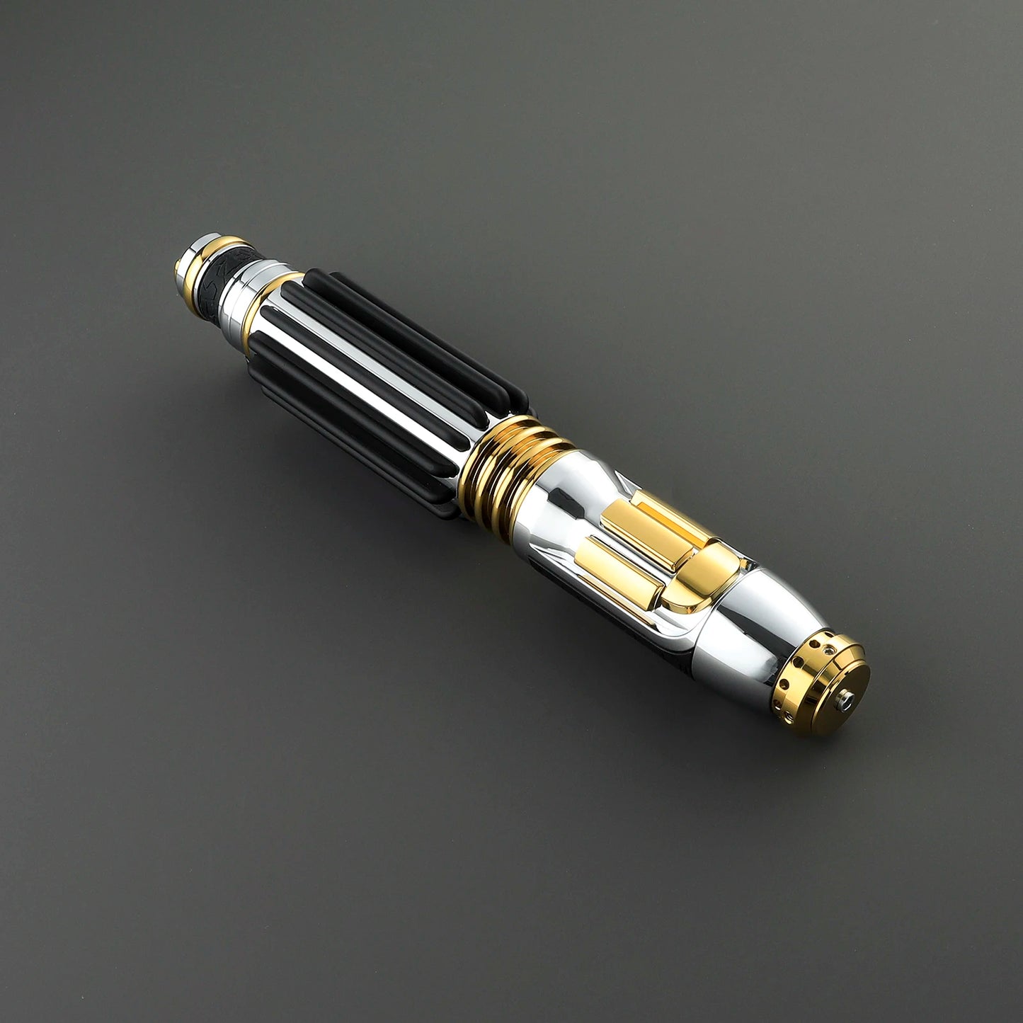 DamienSaber Mace Windu Lightsaber Sensitive Smooth Swing Light Saber Xeno3.0 Pixel Heavy Dueling Metal Handle with 34 Fonts