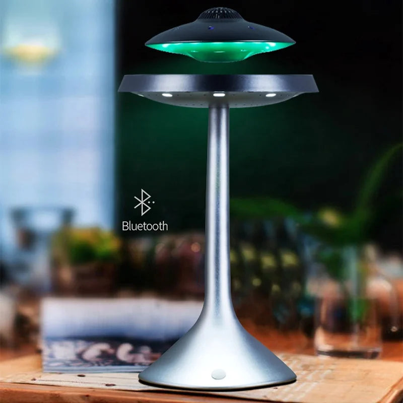 Bluetooth Maglev Floating Speaker RGB Light Show UFO Design