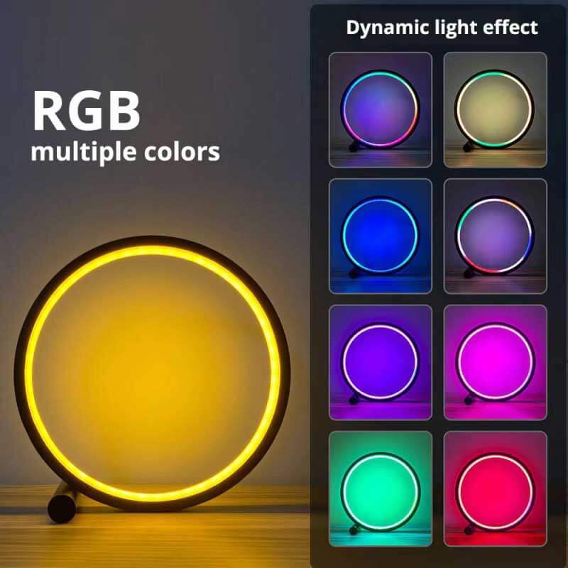 LED Smart APP Steuerung RGB Runde Nachtlichter