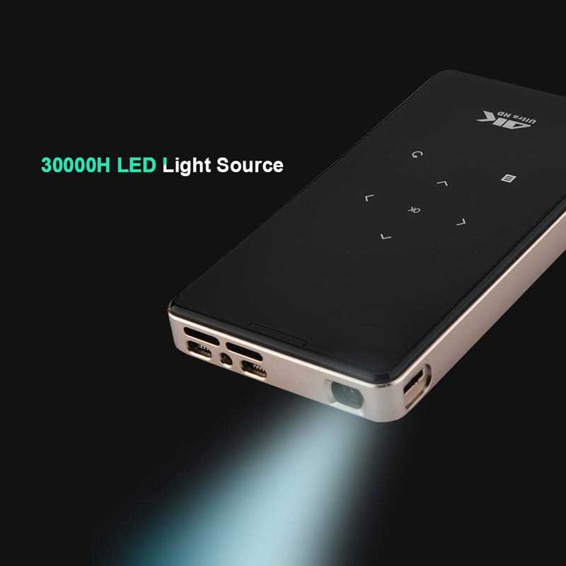Smart Android Projector with3000 led light source