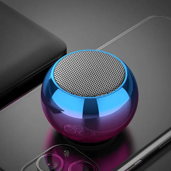 blue green compatiblity with mutle device Wireless Bluetooth Speaker Gun Metal Heavy Stereo Surround Subwoofer