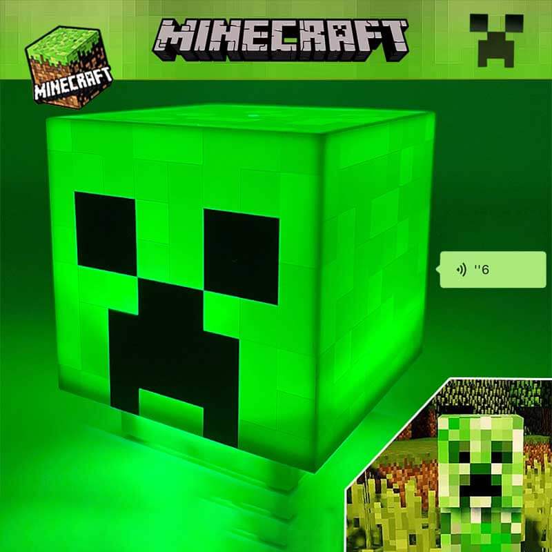 Lampe Creeper Minecraft Sway Light