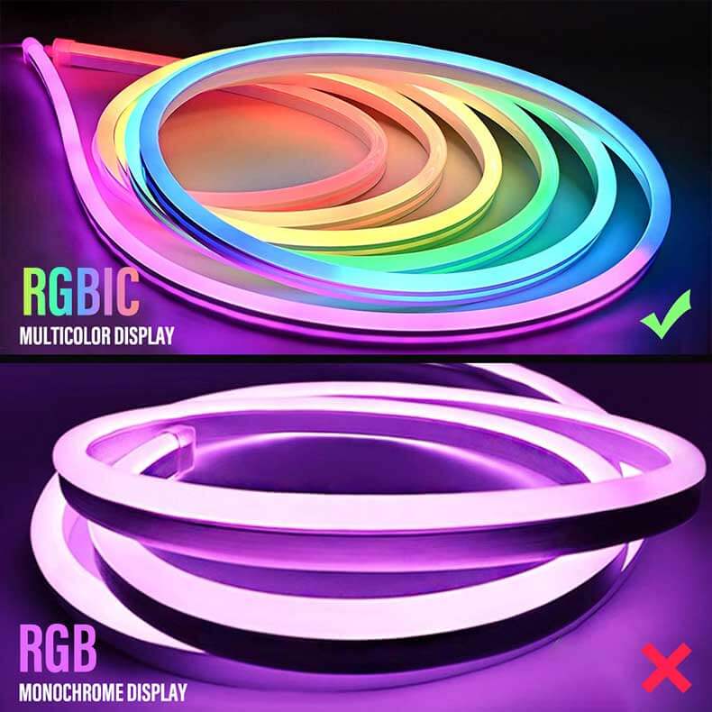 16,4 FT WiFi DIY Neon Lichtschlauch Streifen