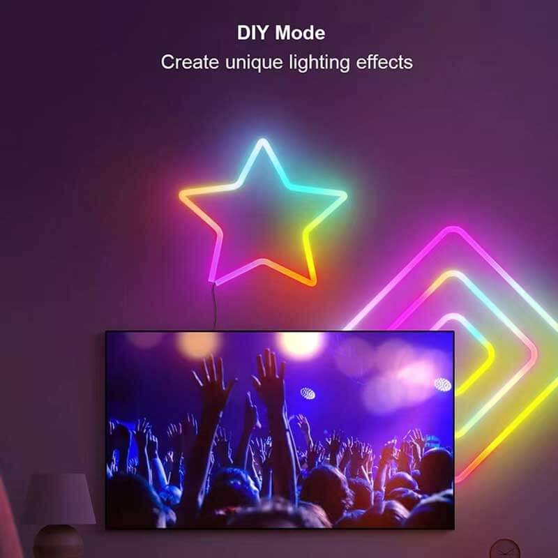 16,4 FT WiFi DIY Neon Lichtschlauch Streifen