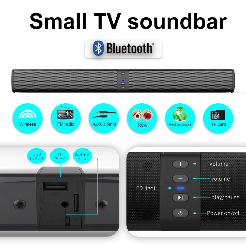 Kabelloser Bluetooth-Lautsprecher 20 W, abnehmbar