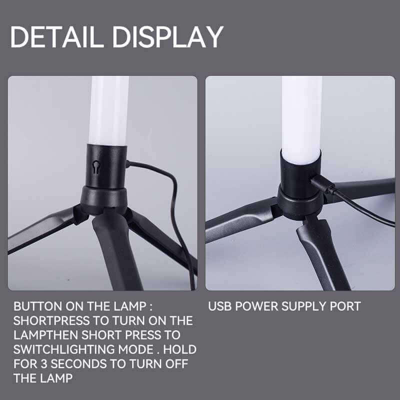 2Pack 5W RGB Remote Control Floor Lamp