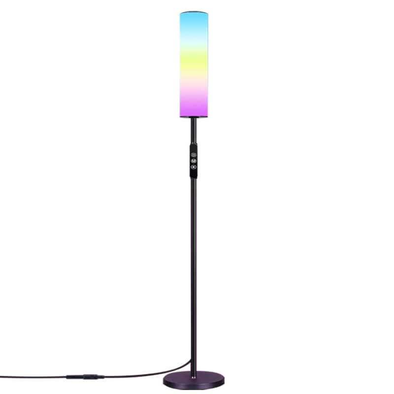 Lot de 2 lampadaires d'angle à LED RGBIC de mise à niveau