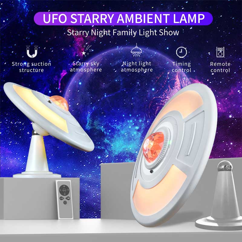 UFO Galaxy Projektor Lampe Romantische Astronomie Projektion
