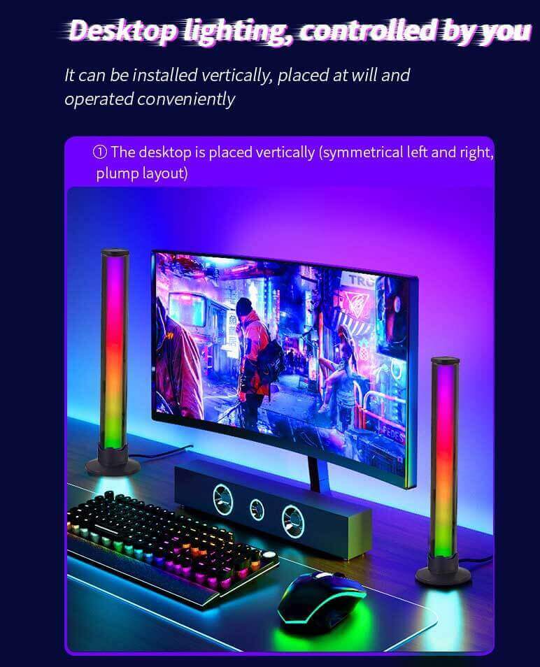 RGB Sound Controlled Rhythm Light &APP
