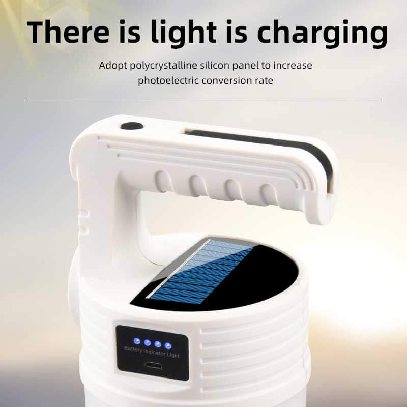 Lampes solaires LED pour éclairage d'urgence extérieur à domicile