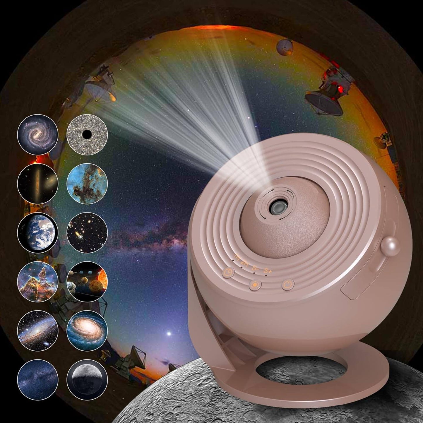 Projecteur de galaxie pour chambre à coucher, astronomique
