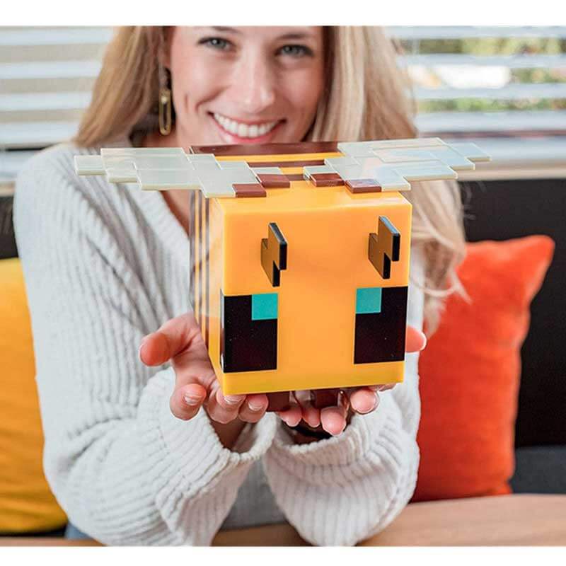 Lampe abeille Minecraft faite à la main