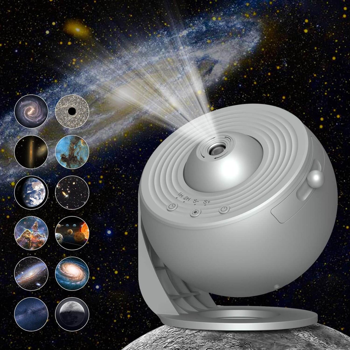 Projecteur de galaxie pour chambre à coucher, astronomique