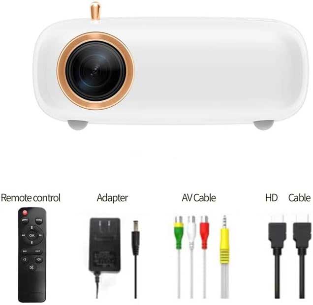 small portable Remote Control Smart screen projector HD