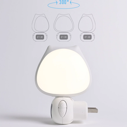 Night lights Plug Dual-use Remote Control Dimmable Cat Shape Lighting - YouWei Trade