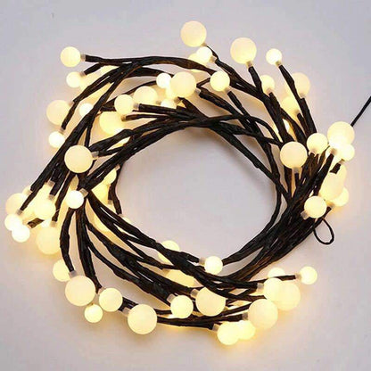 Artificial Warm White Birch Branches Lights 144Lights