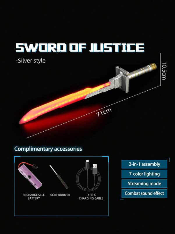 Cyberpunk Lightsaber Light Sword of Justice Diad