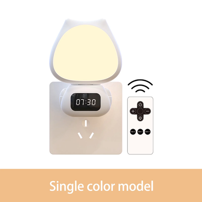 Night lights Plug Dual-use Remote Control Dimmable Cat Shape Lighting - YouWei Trade