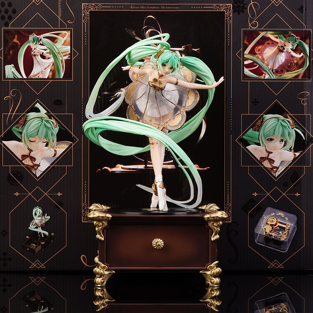 30cm Hatsune Miku Symphony Music Box The 5th Anniversary Figure