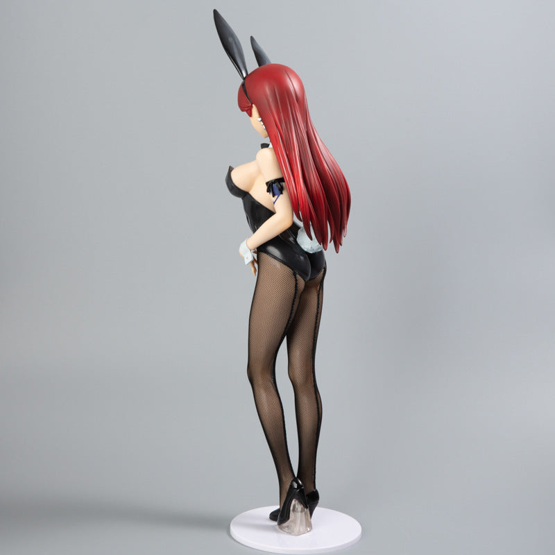 47cm FAIRY TAIL Erza Scarlet Anime Action Figure Bunny Girl