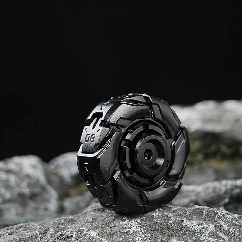 EDC fingertip Open Armor Gyroscope Rotating Metal Toy