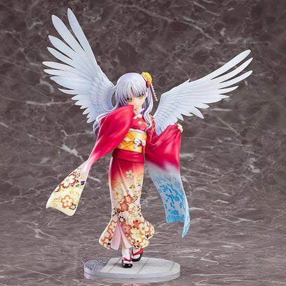 19cm Angel Heartbeat Lihua Plays Angel Kimono 1/8 Anime PVC Figure