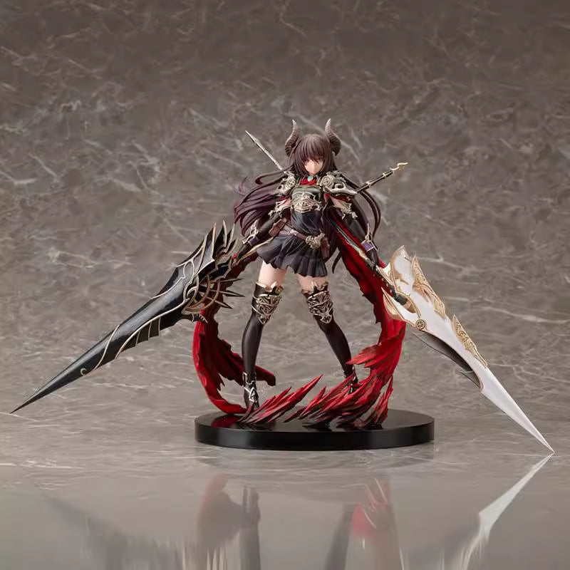 24cm Anime Rage of Bahamut Dark Dragon Knight Action Figure